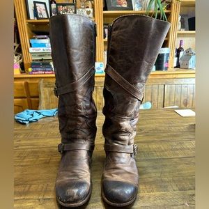 Corral brown leather riding boots size 11